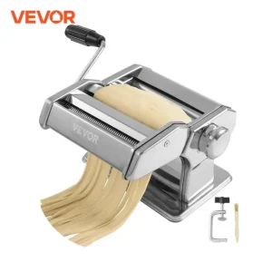 VEVOR Manual Pasta Maker Machine Set Stainless Steel Slicer