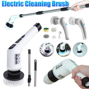 Electric Cleaning Brush Bathroom Wireless Electric Spin Scrubber Portable Car Wash Brush